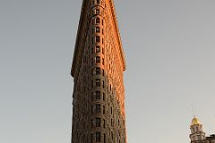 02-11 The Flatiron Building Just Before Sunset New York Madison Square Park